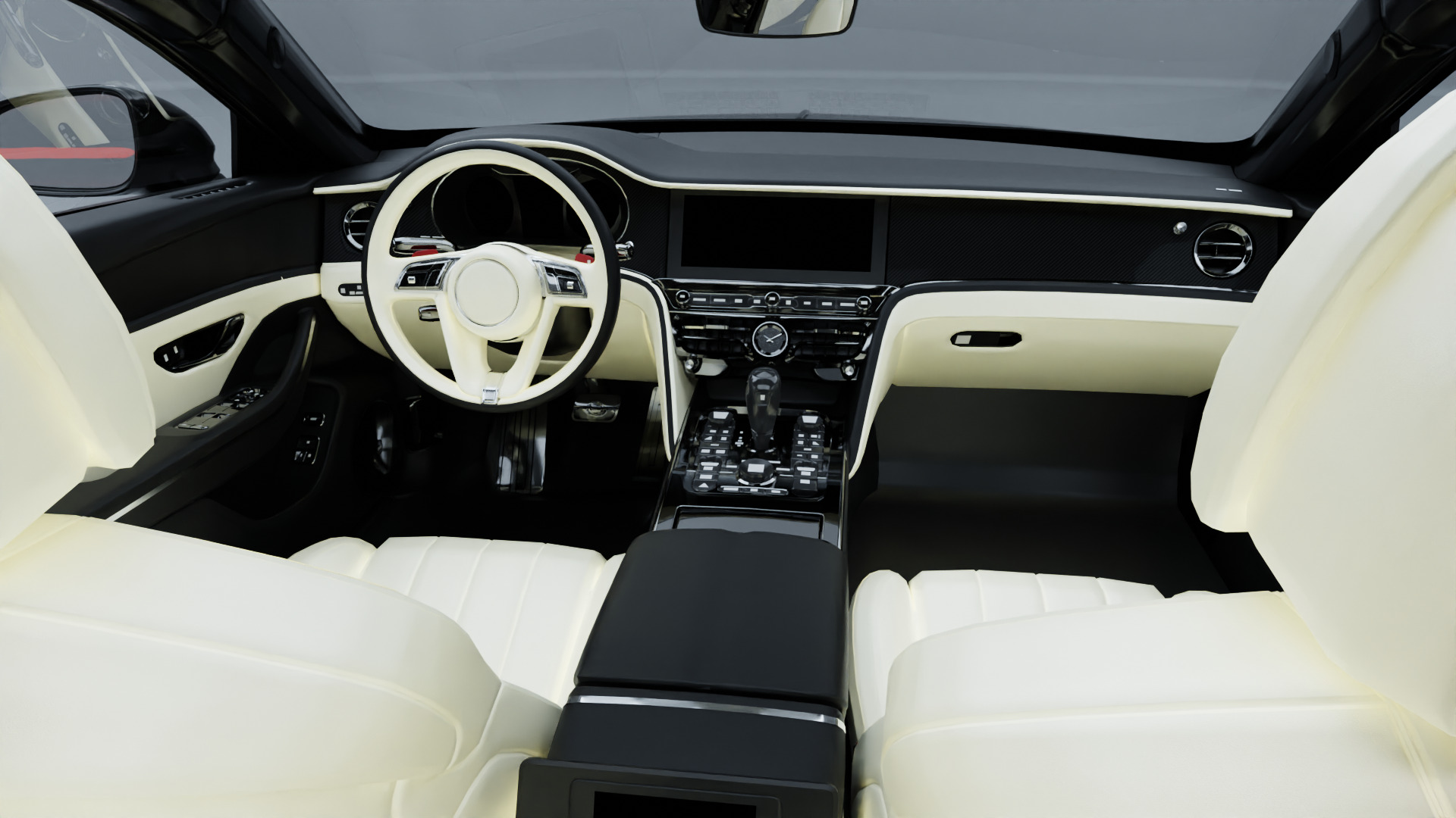 Benthley 2020 With Interior HQ 3D model_3