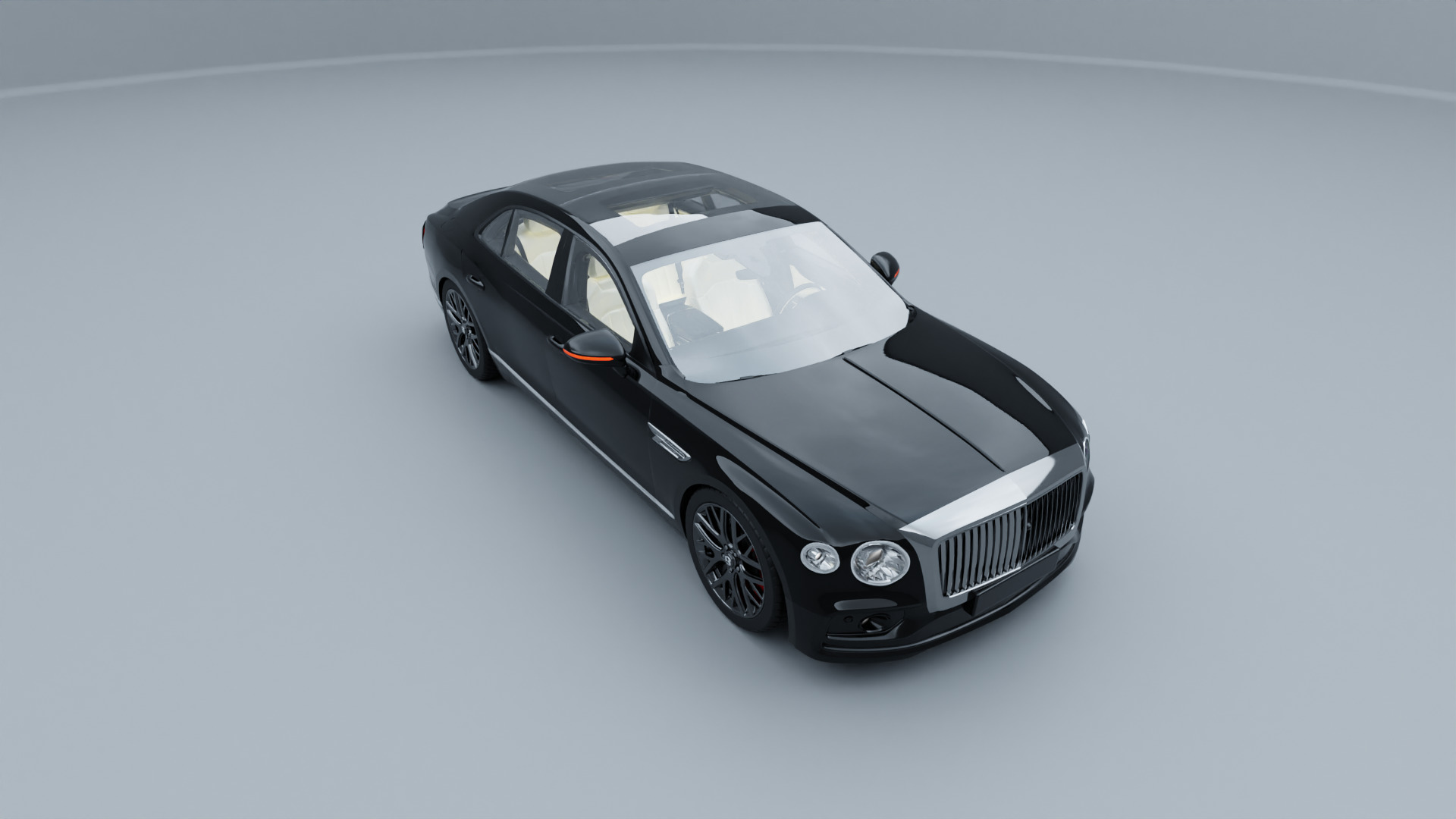 Benthley 2020 With Interior HQ 3D model_1