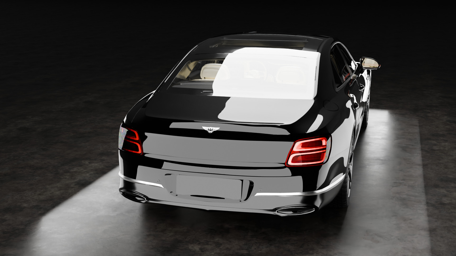 Benthley 2020 With Interior HQ 3D model_5