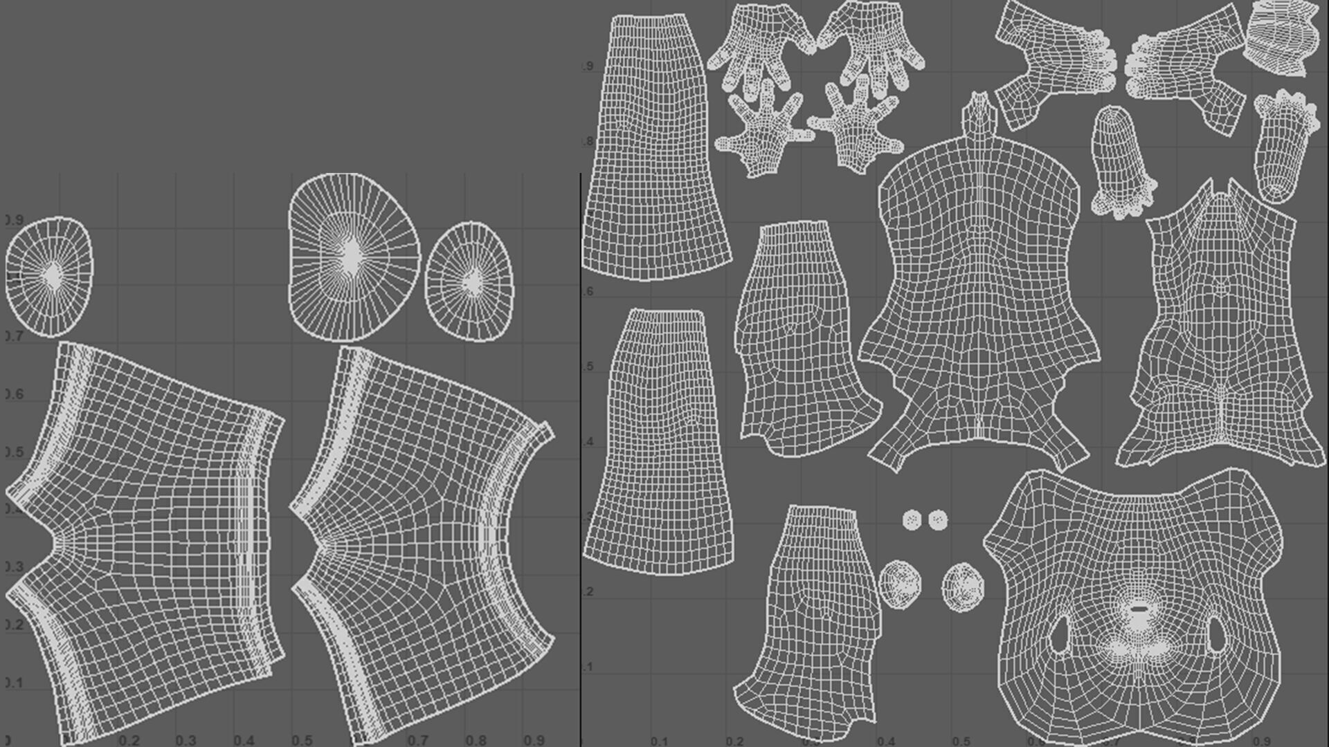 Teenage Boy Base Mesh Stylized 3D Character Model Low-poly 3D model_6