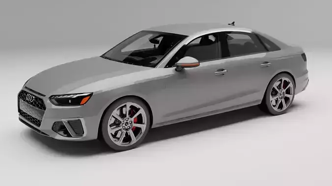 Audi-S4-Sedan With Interior