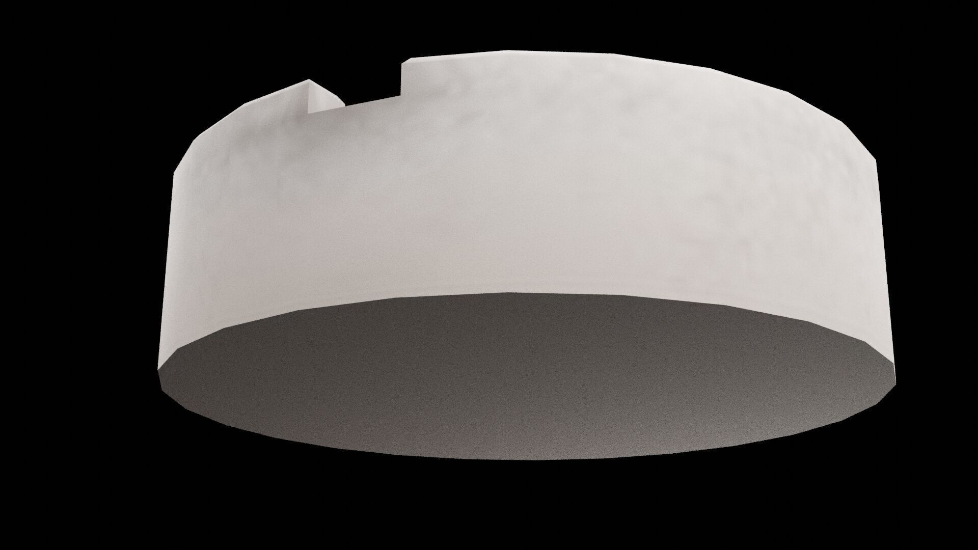 Smoking Ashtray Low-poly 3D model_6