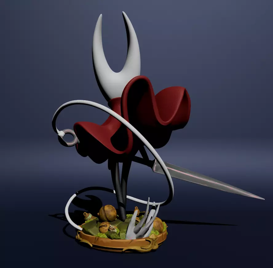 Hornet - Hollow Knight Silksong 3D print model_2