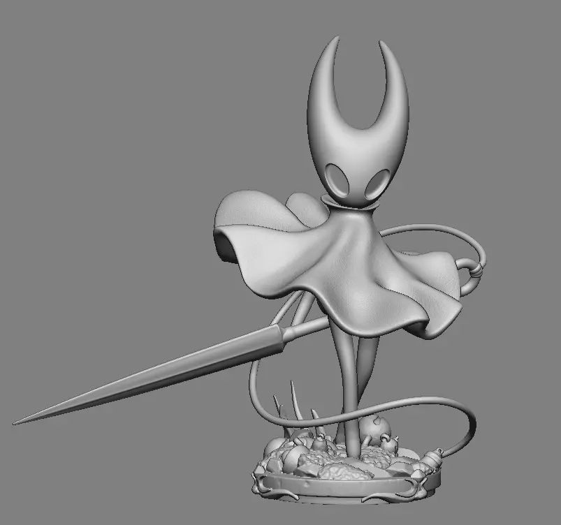 Hornet - Hollow Knight Silksong 3D print model_4