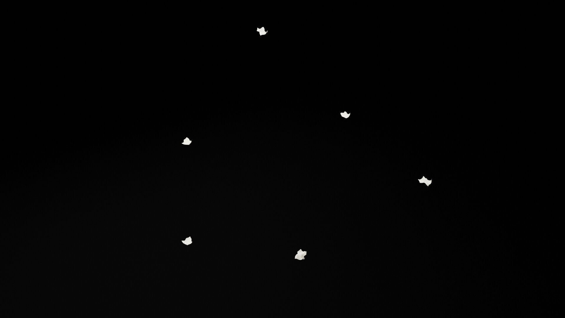 Scrunched Paper Low-poly 3D model_1