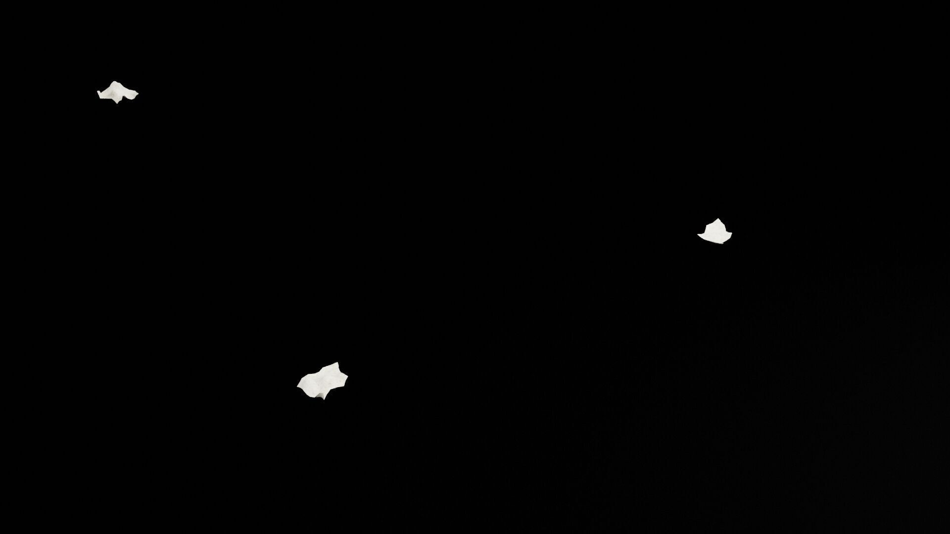 Scrunched Paper Low-poly 3D model_7