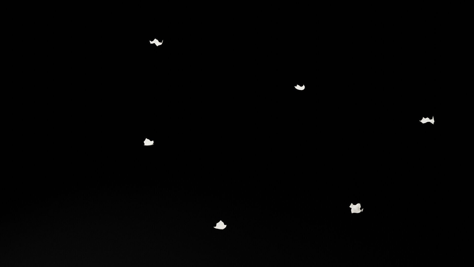 Scrunched Paper Low-poly 3D model_3