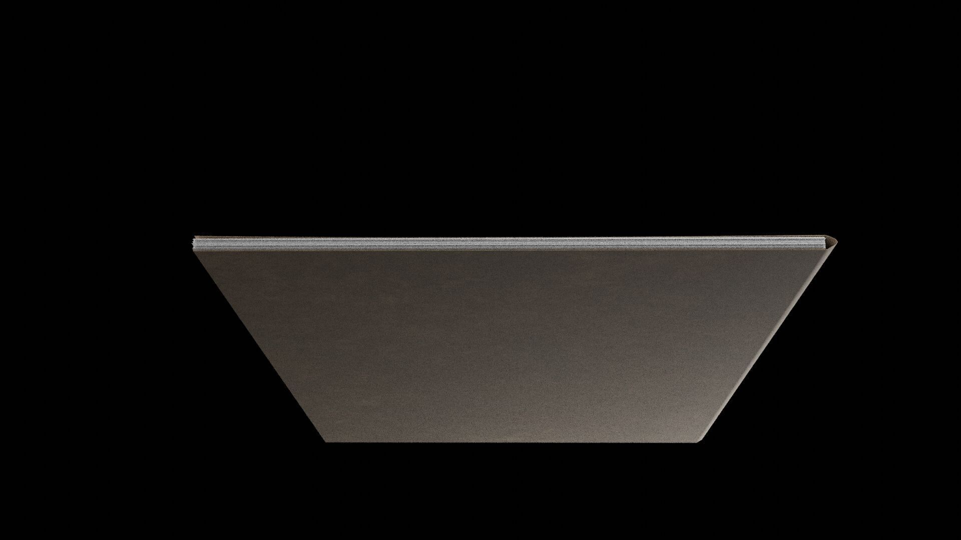 Single Card Folder Low-poly 3D model_6