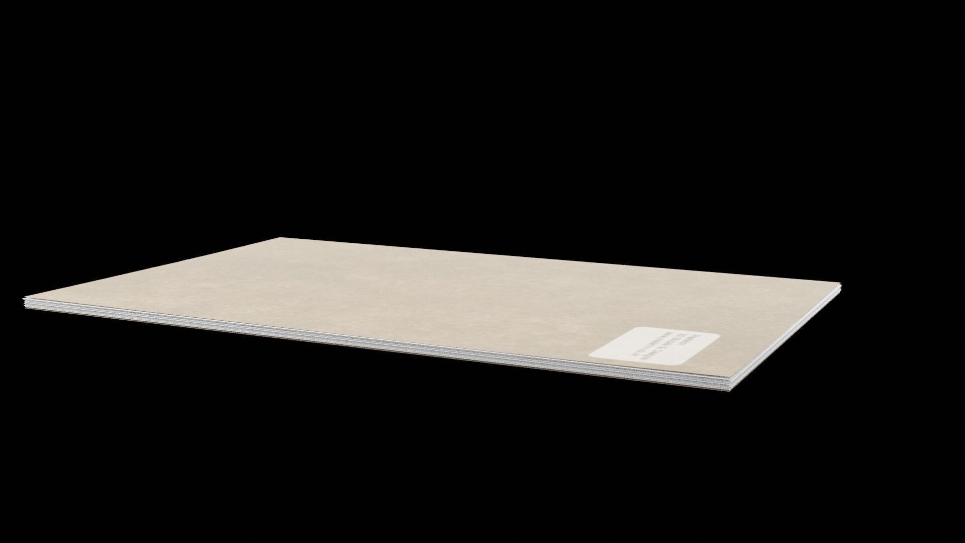 Single Card Folder Low-poly 3D model_5