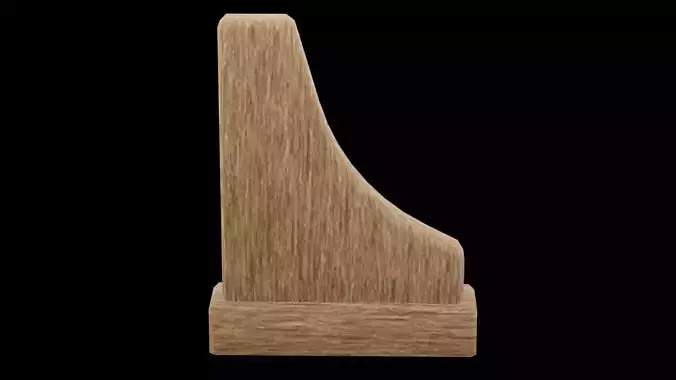 Wooden Bookend