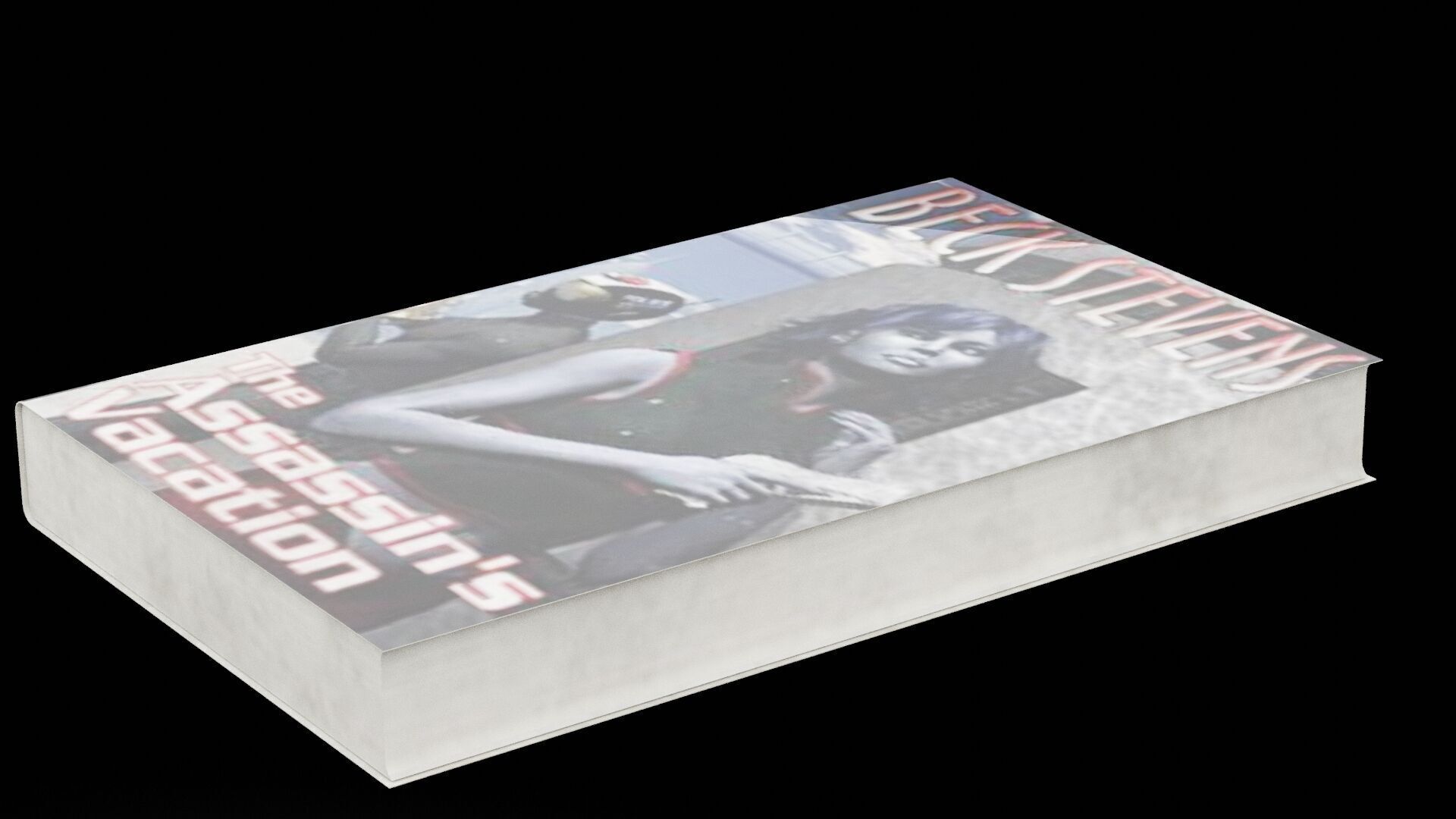 Colored Book Low-poly 3D model_4