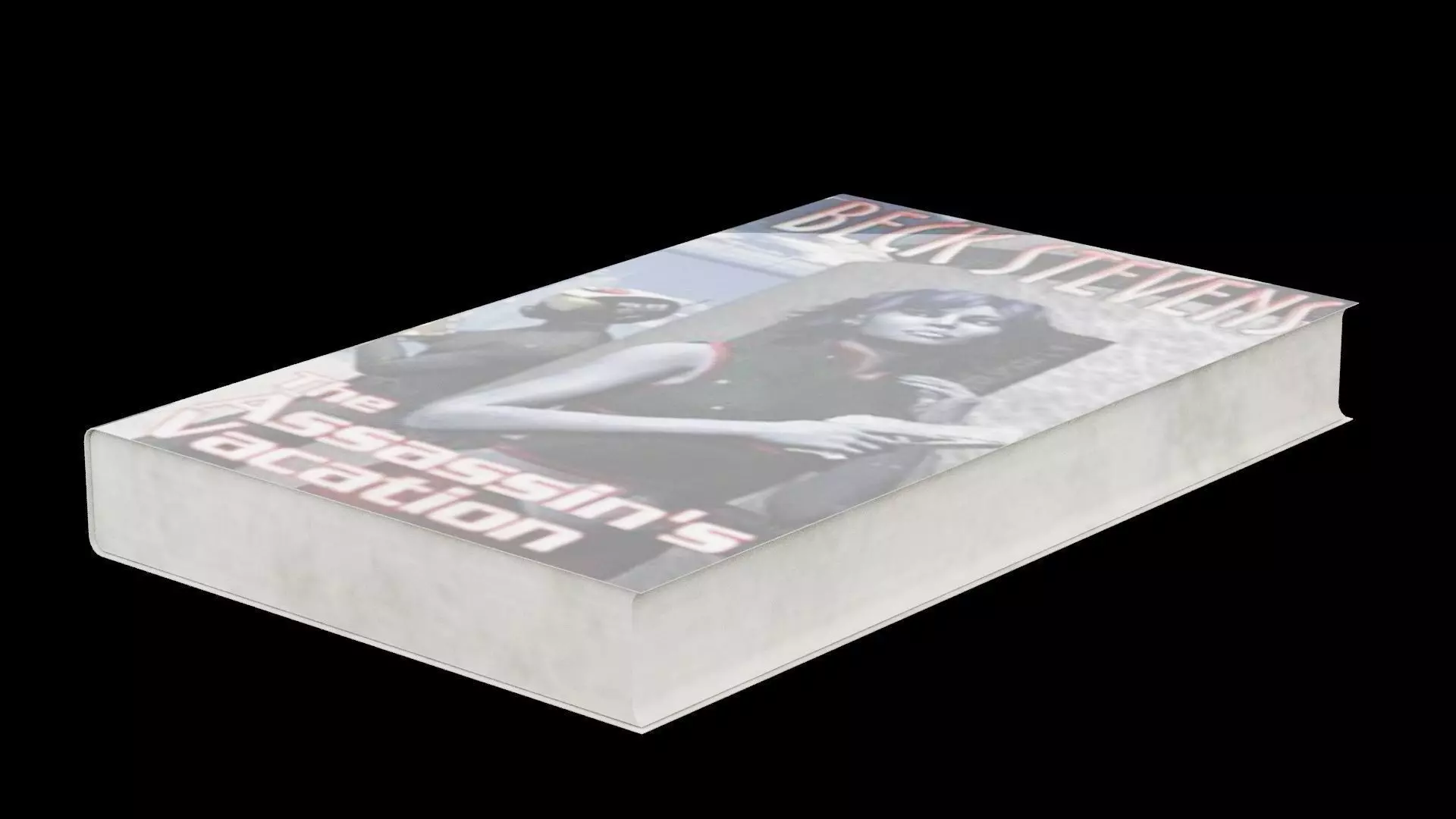 Colored Book Low-poly 3D model_0