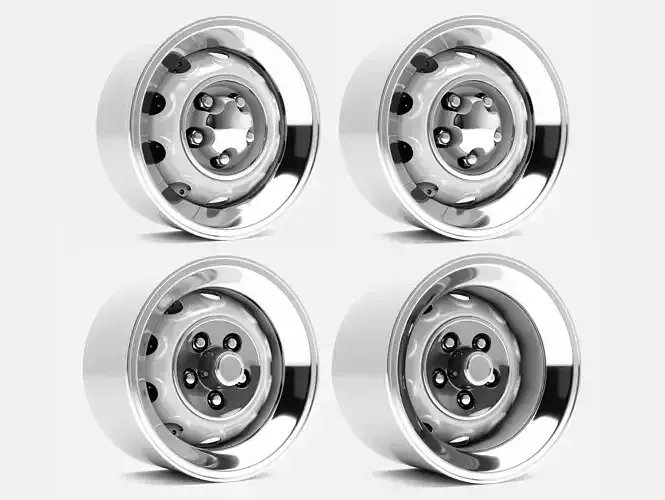 15x6 15x7 15x8 15x10 Mopar Rallye Wheel and Brake 3D print model
