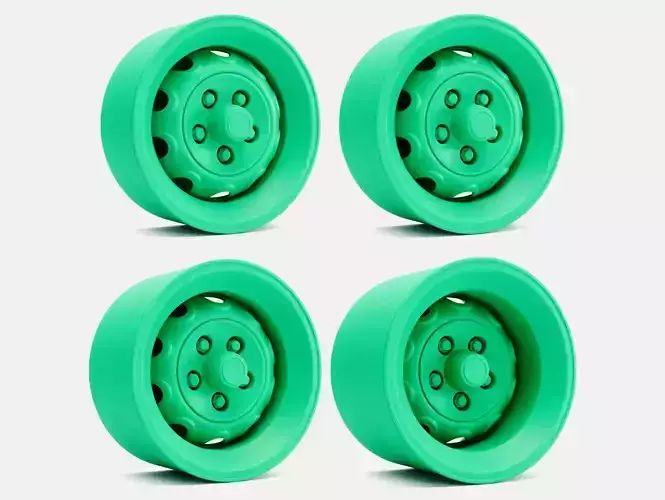15x6 15x7 15x8 15x10 Mopar Rallye Wheel and Brake 3D print model