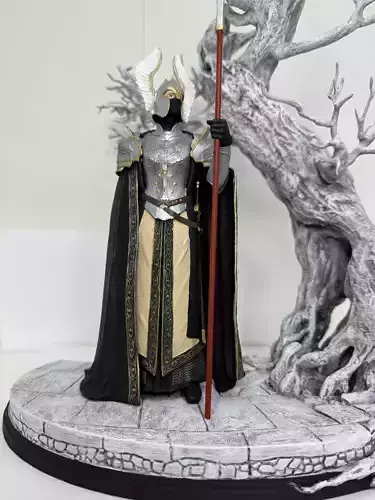 FOUNTAIN GUARD OF THE WHITE TREE GONDOR SOLDIER
