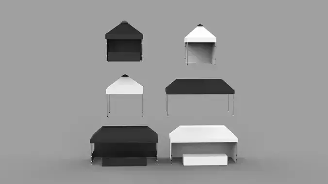Tent Concept 3D model