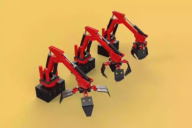 ARM LOADER LIFTING CRANE GRABBER GRAPPLE HOOK JAW TONG HOOK AUTO