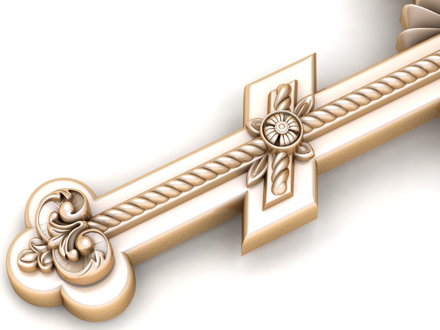 Jesus Christ Pendant CP 9 3D print model_6