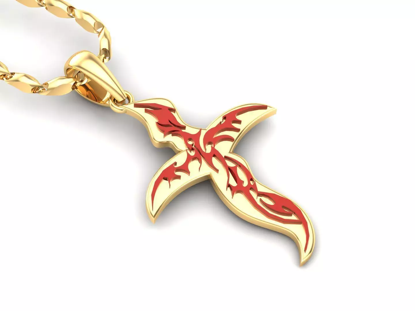 Jesus Christ Pendant CP 6 3D print model