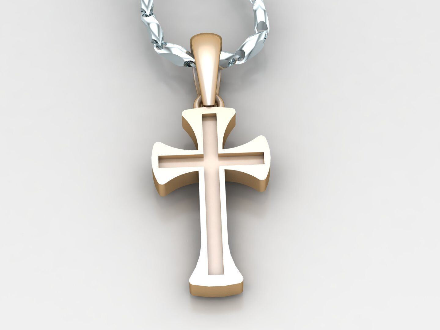 Jesus Christ Pendant CP 5 3D print model_1