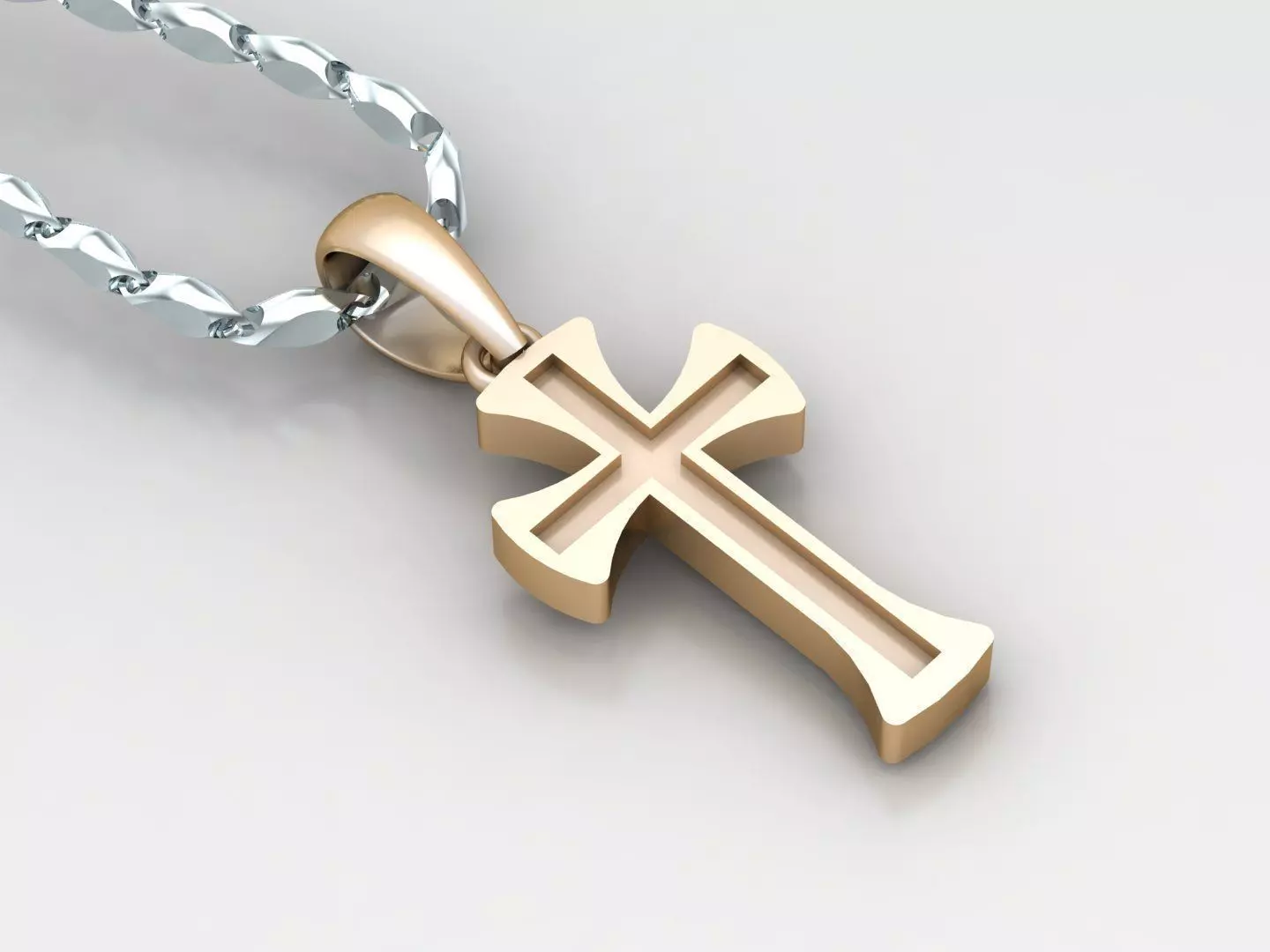 Jesus Christ Pendant CP 5 3D print model_0
