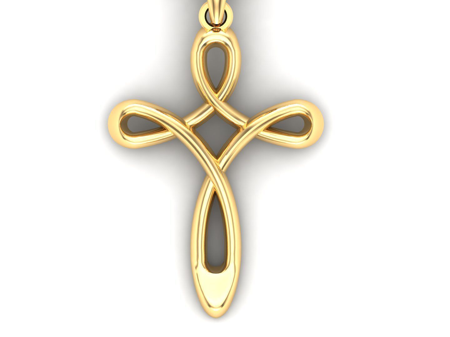 Jesus Christ Pendant CP 39 3D print model_4