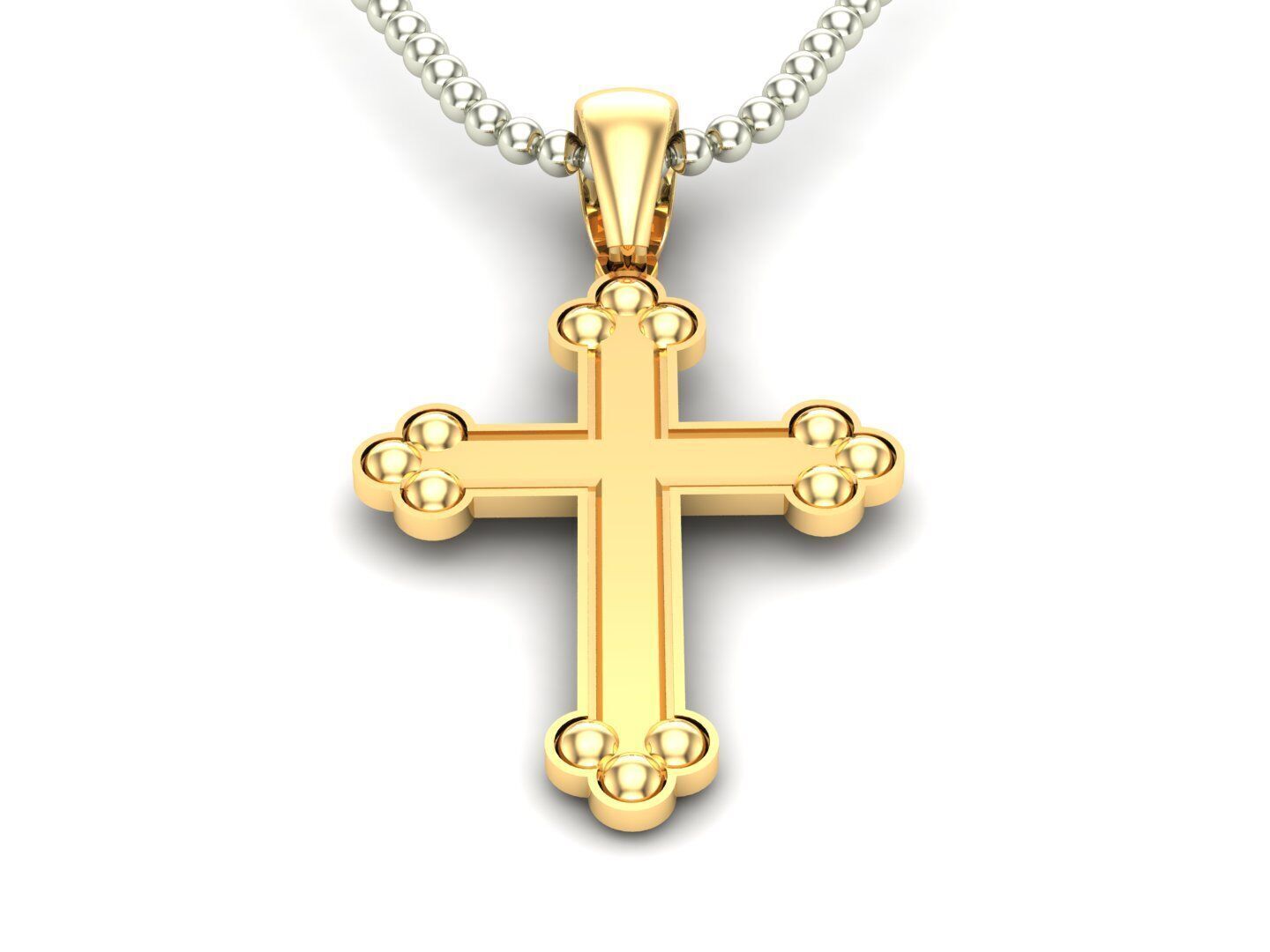Jesus Christ Pendant CP 34 3D print model_1