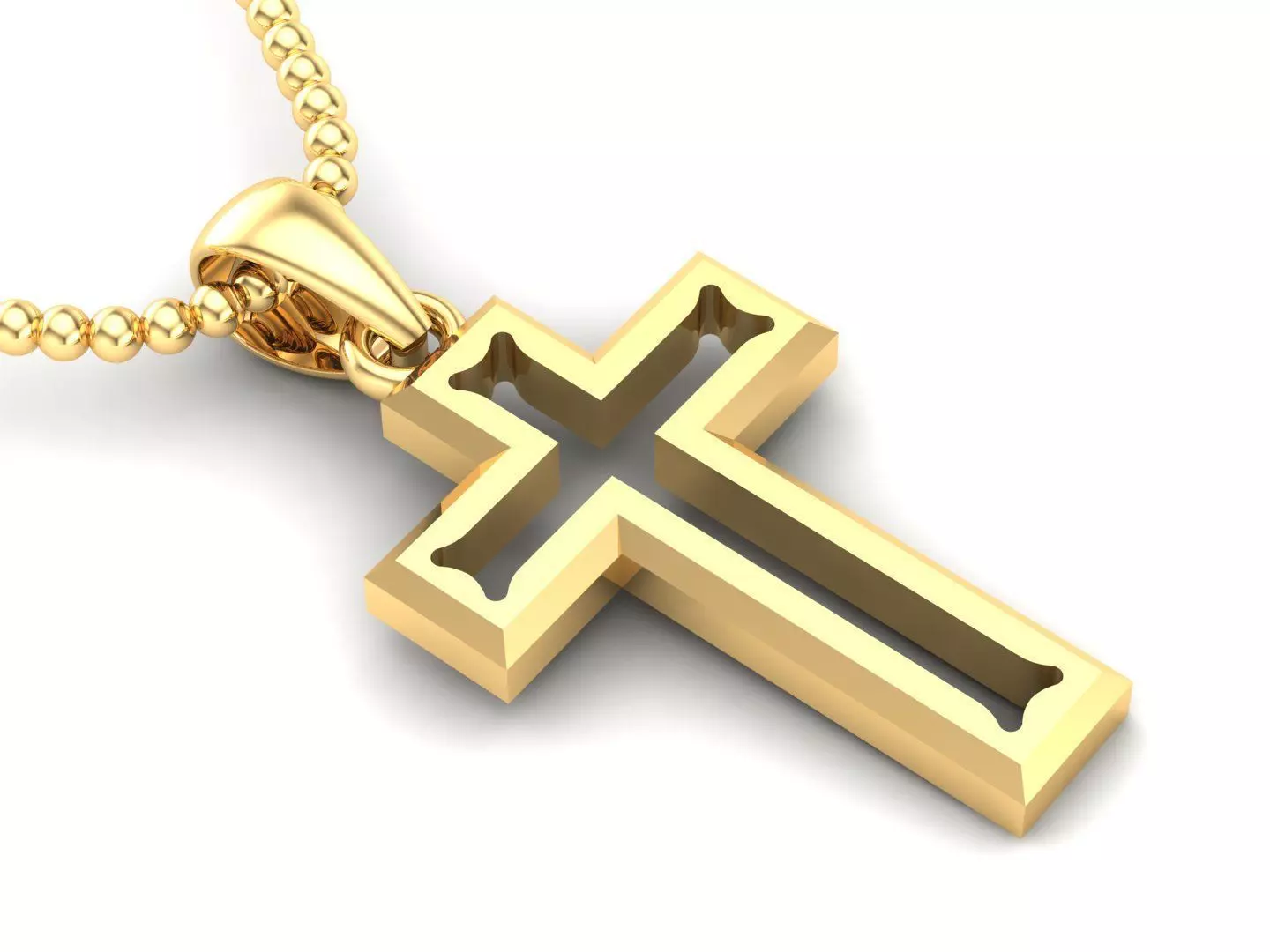 Jesus Christ Pendant CP 25 3D print model_0