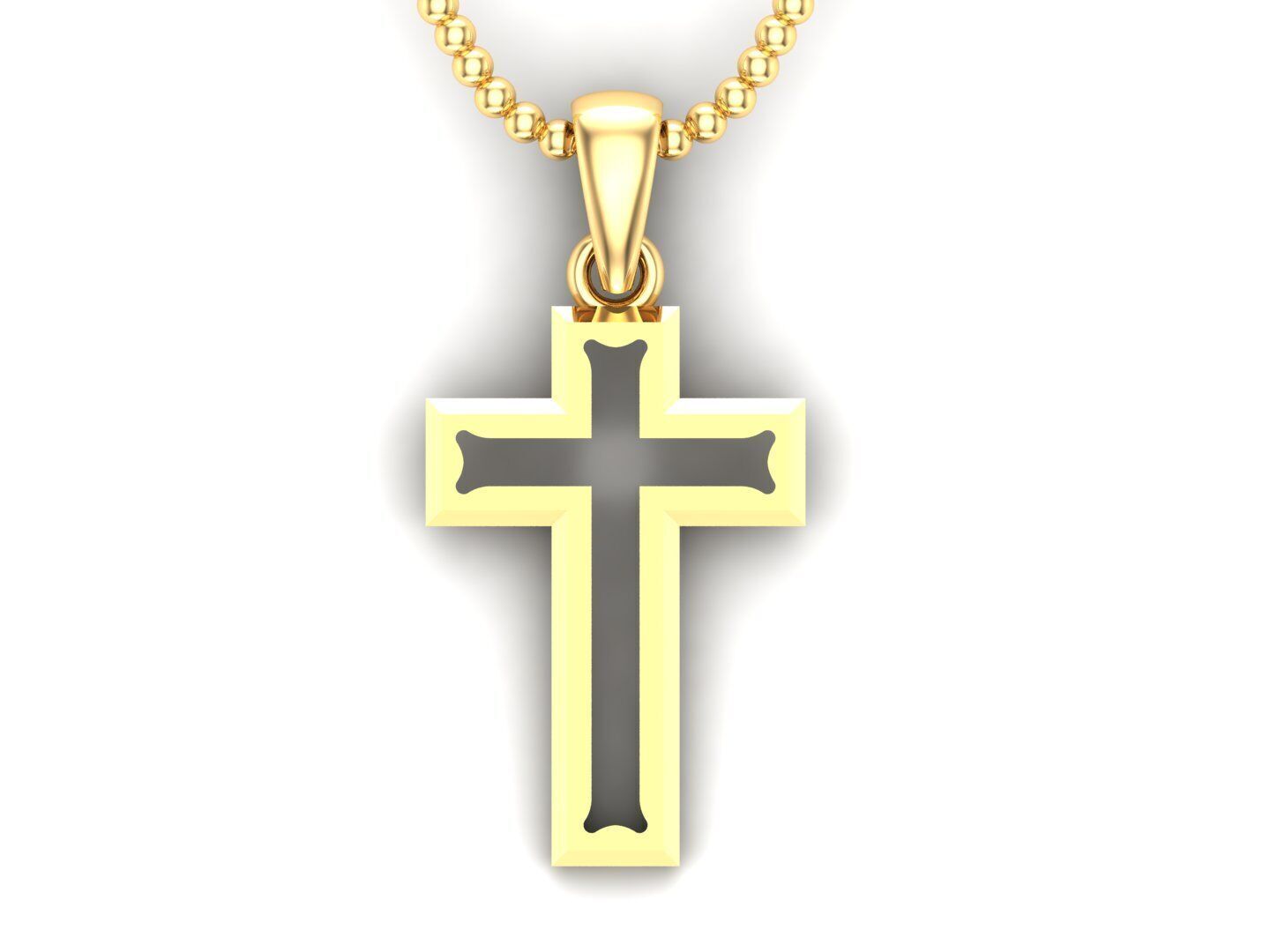 Jesus Christ Pendant CP 25 3D print model_3