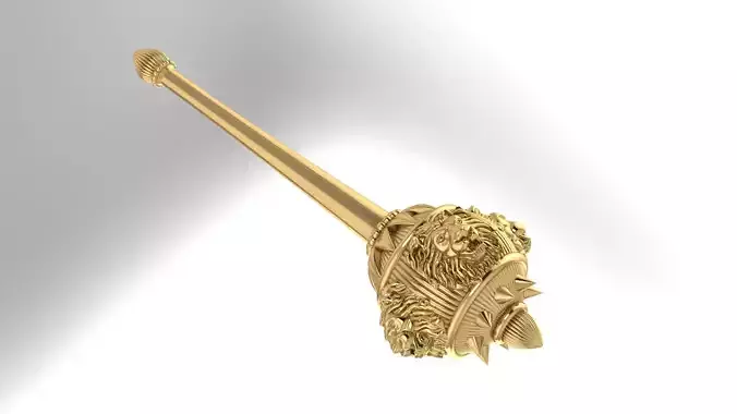 HANUMANJI GADA 3D print model