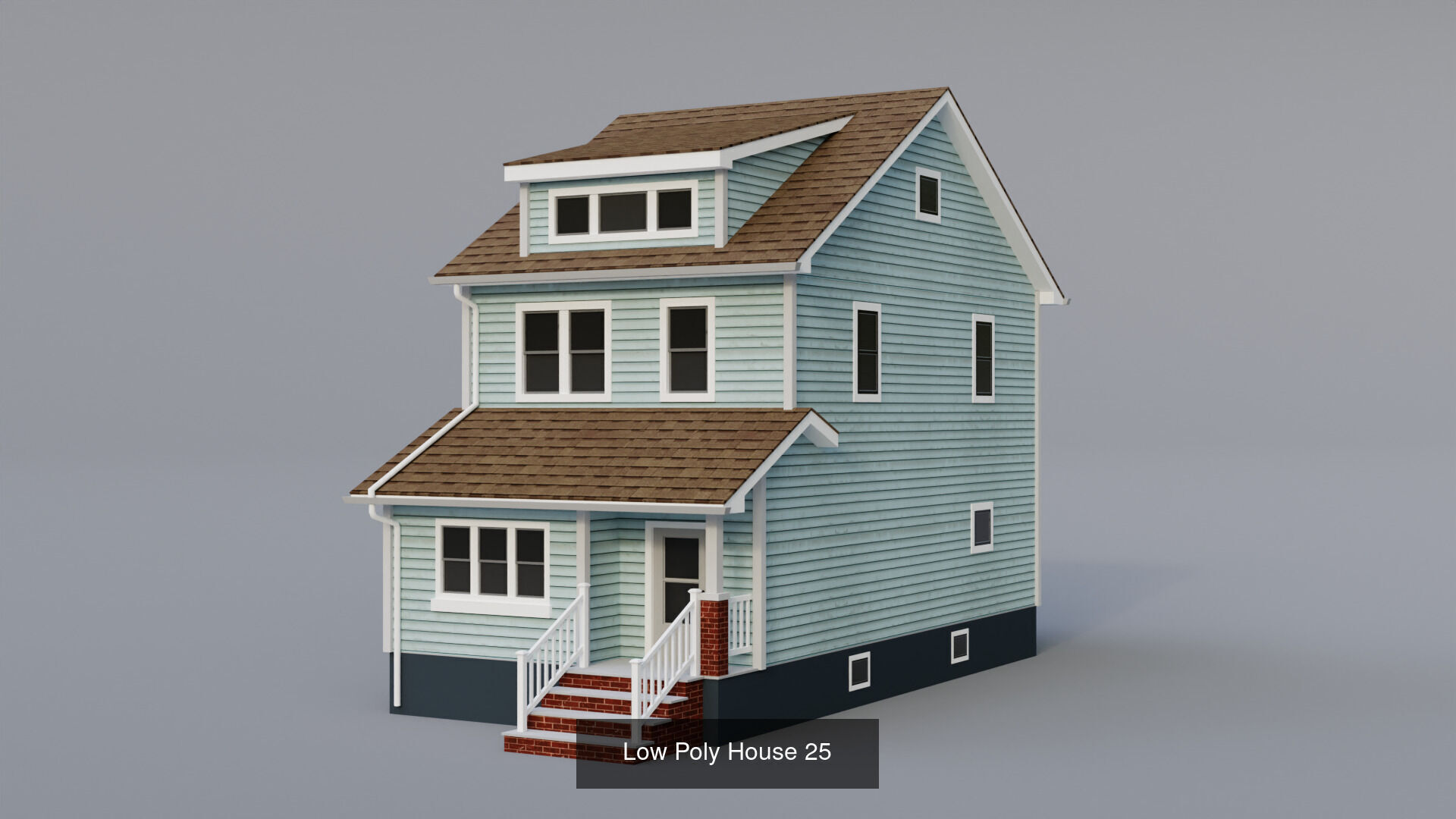 Low Poly House Collection 4  _7