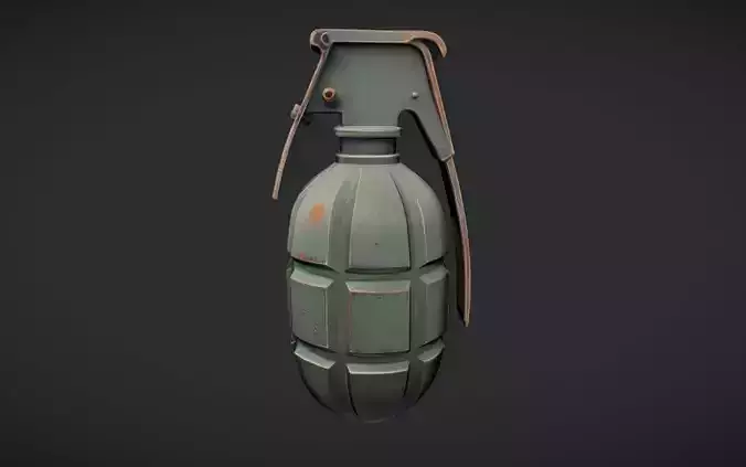 military-style hand grenade