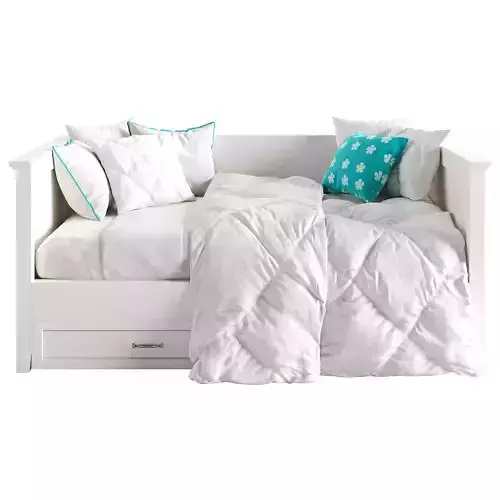 Hampton Daybed Trundle 3D model