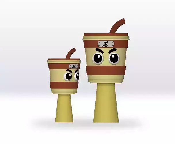 Sprunki Italian Brainrot Cappuccino STL file 3D Model Fanart 3D print model