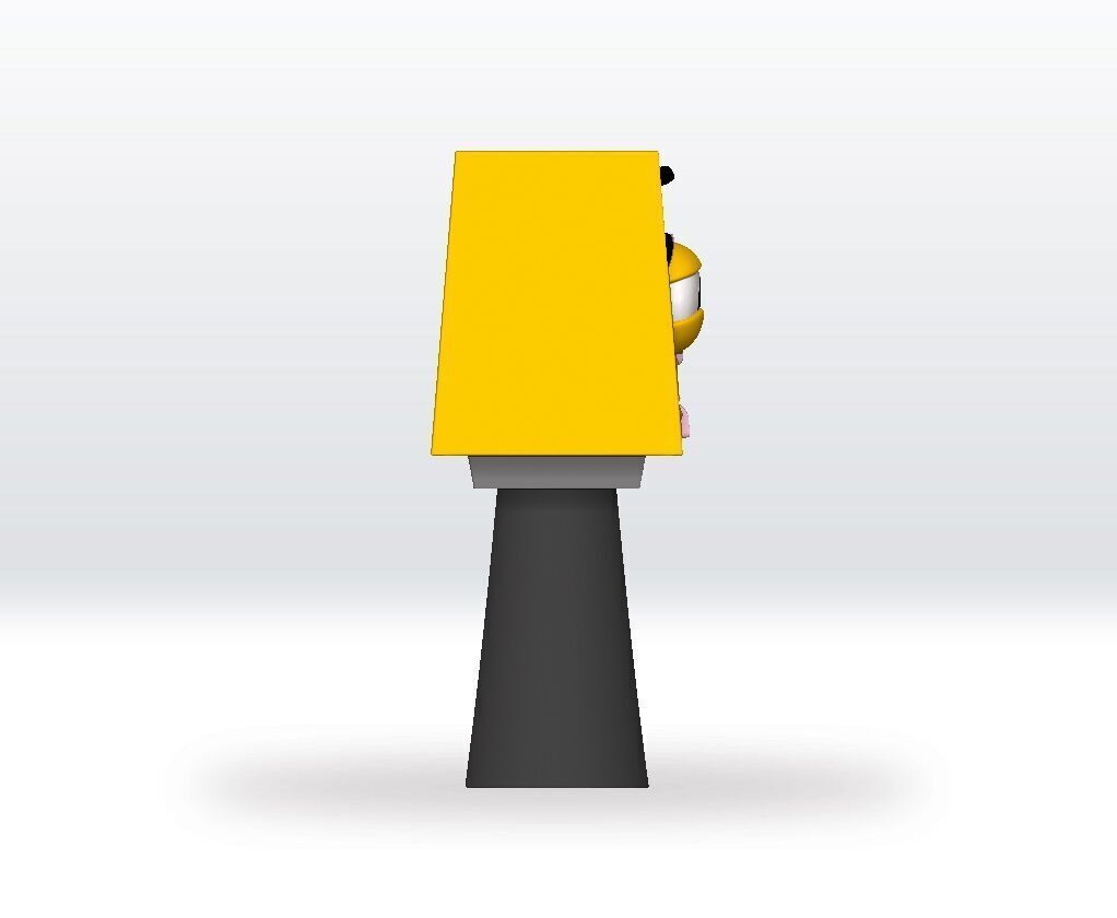 Sprunki OC Panic STL file 3D Model Fanart 3D print model_4