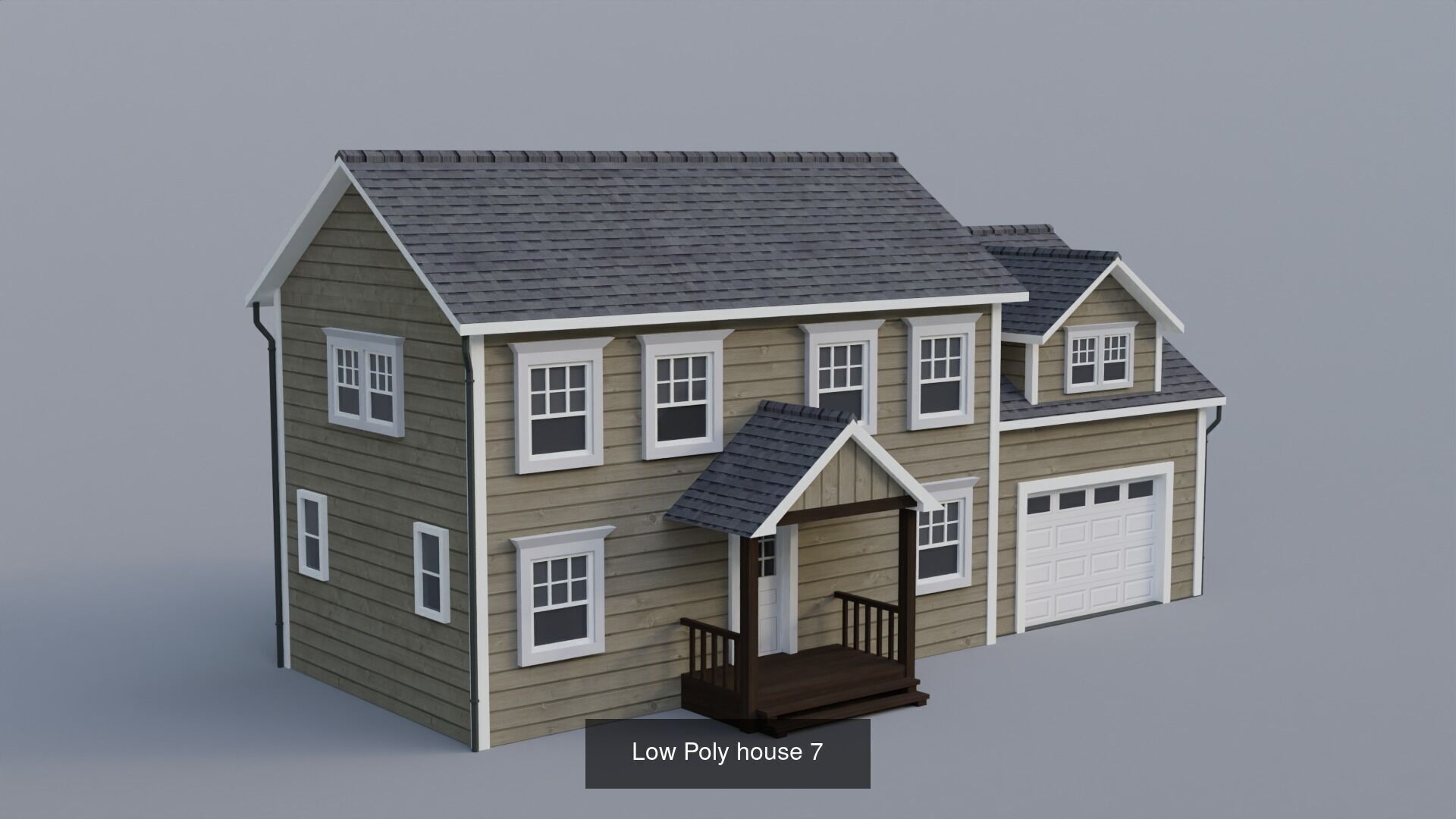 30 Low-Poly House Collection _10