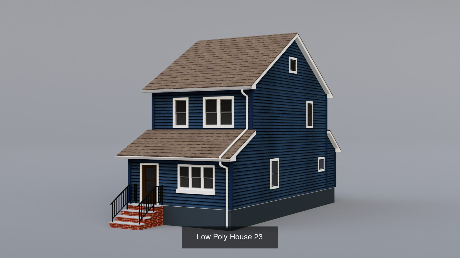 30 Low-Poly House Collection _26