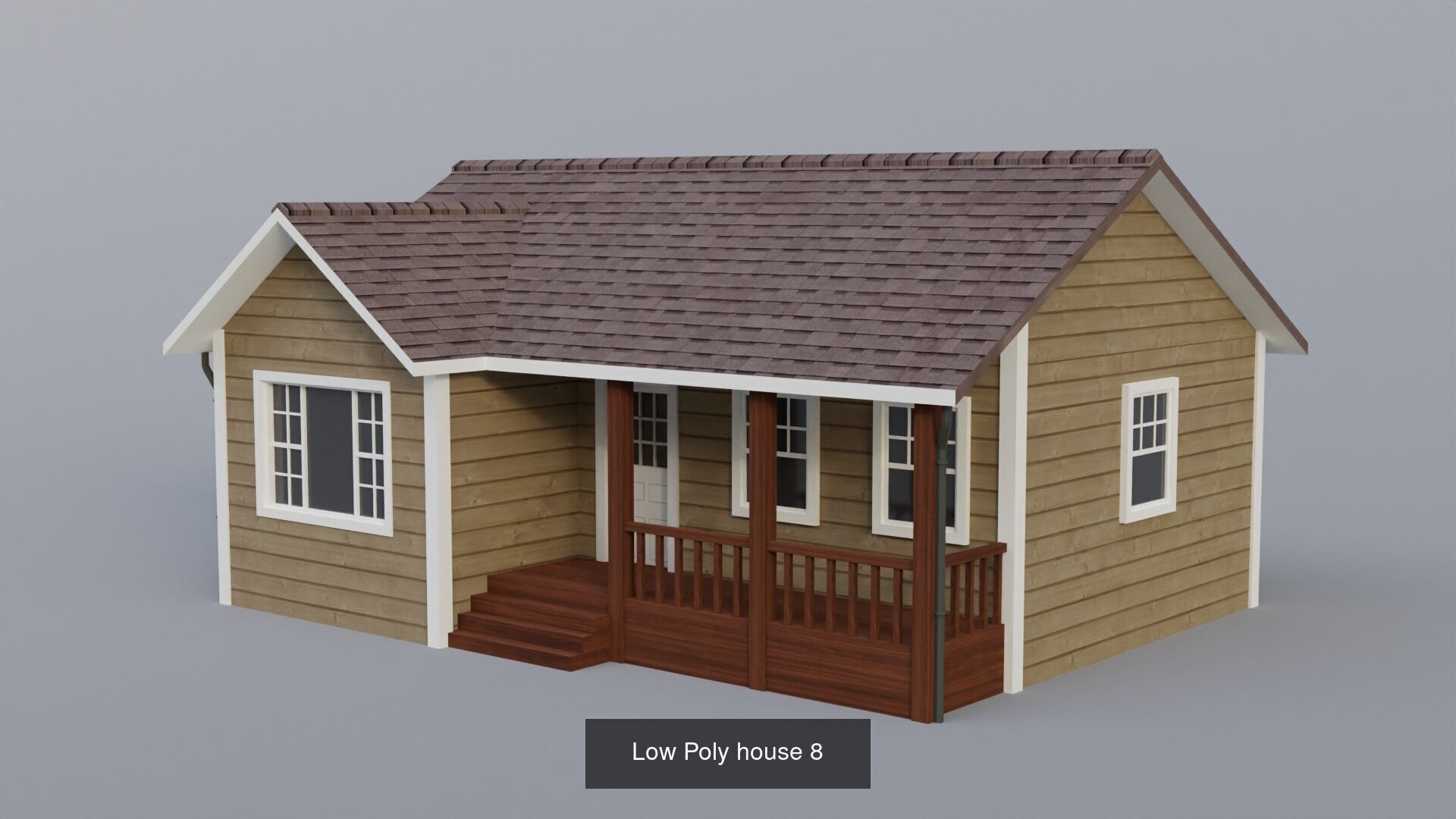 30 Low-Poly House Collection _11