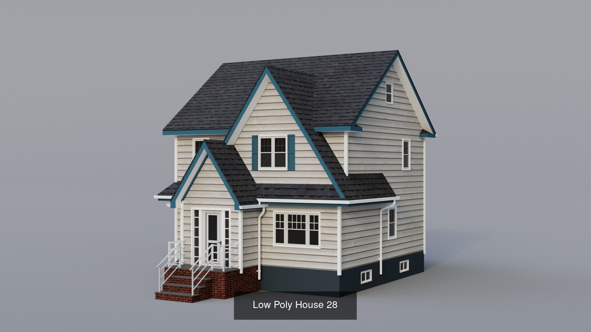 30 Low-Poly House Collection _31