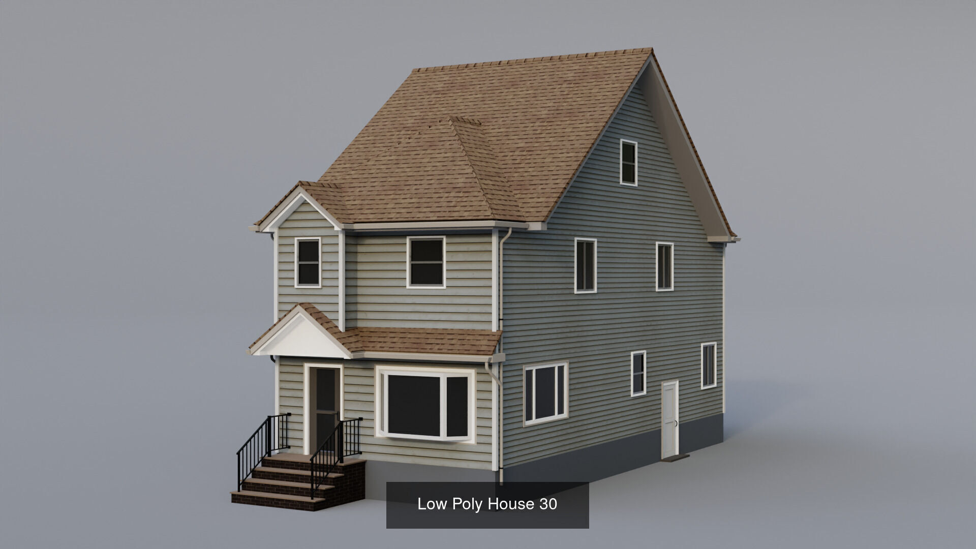 30 Low-Poly House Collection _33