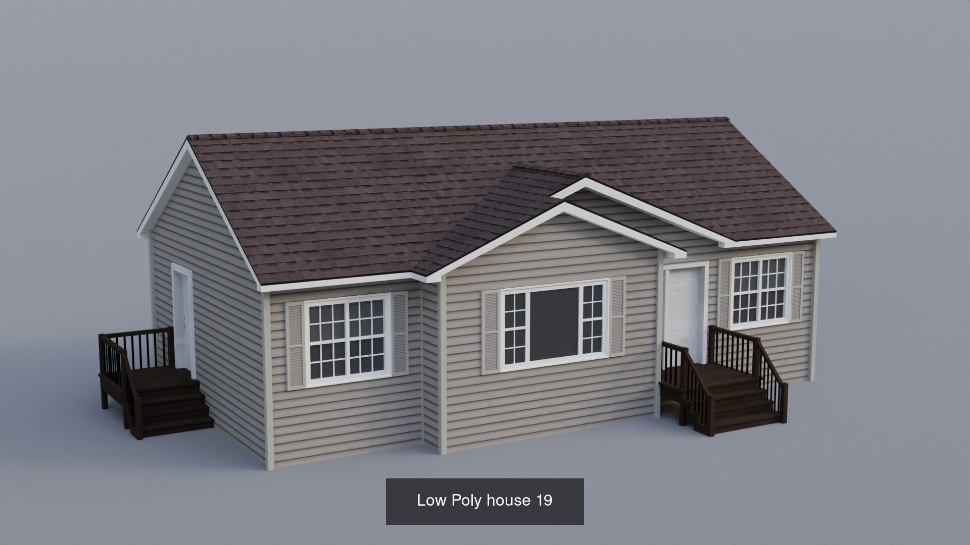 30 Low-Poly House Collection _22