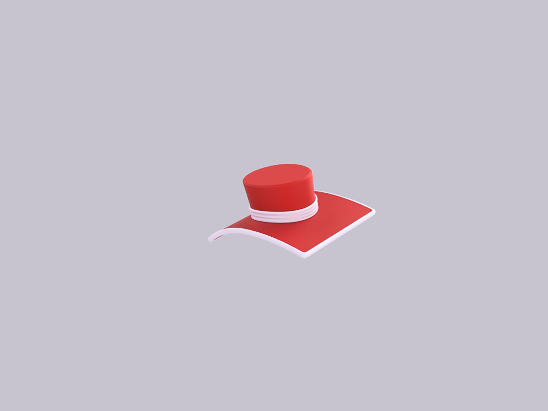 Hat408 3D model_2