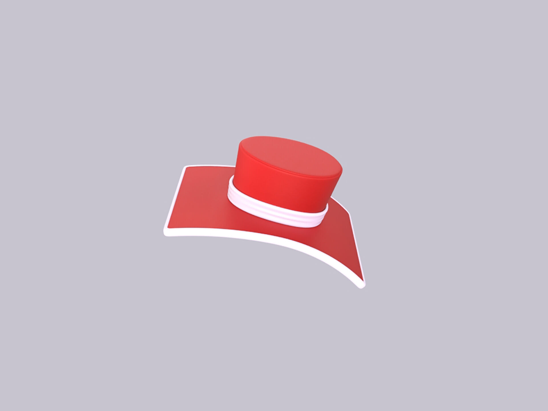 Hat408 3D model_7