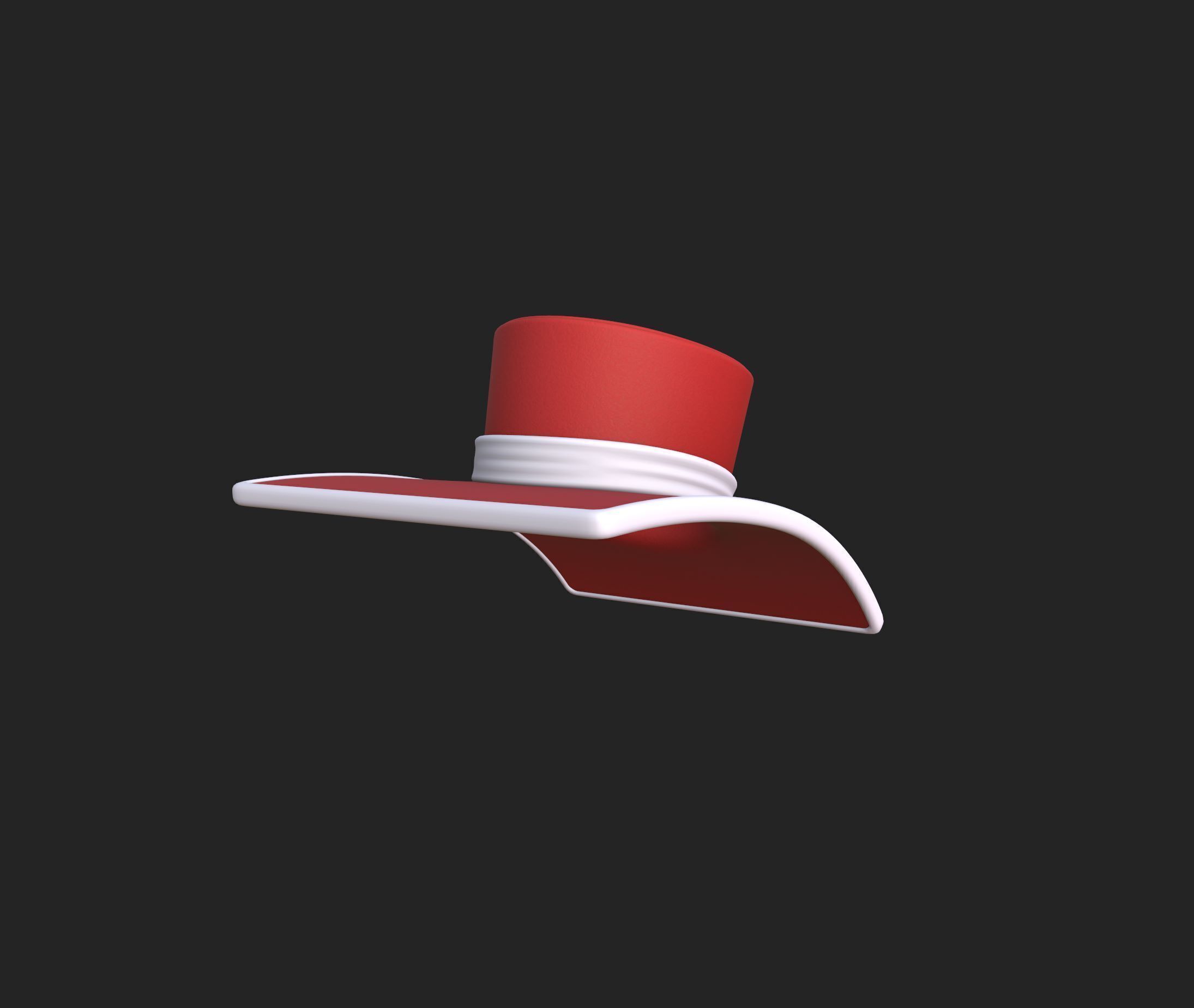 Hat408 3D model_11