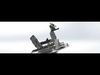 Fairchild A-10 Thunderbolt II complete cockpit 3D print model_1