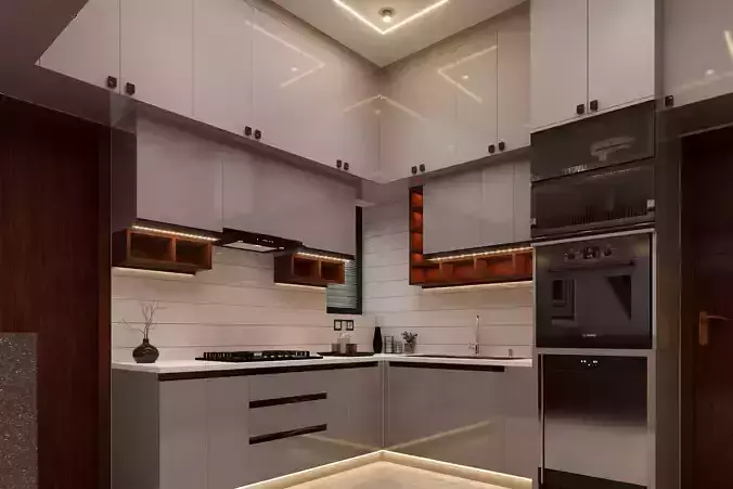 MODULAR KITCHEN 3D model