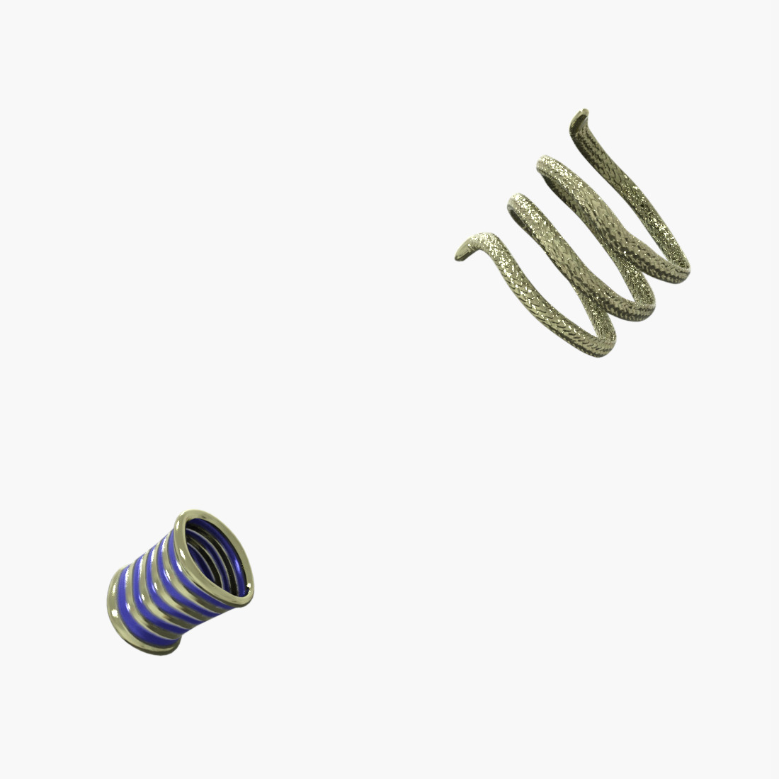 Cleopatra - Queen Of Egypt Rigged Animated Low-poly 3D model_20