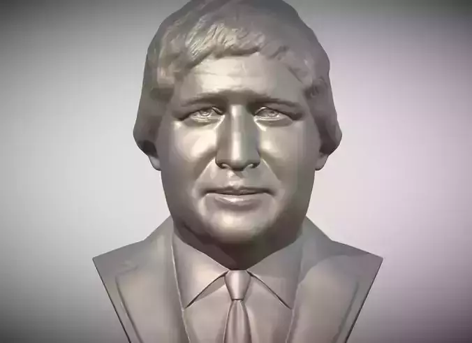 Boris Johnson bust 3D print model Boris Johnson bust 3D print model