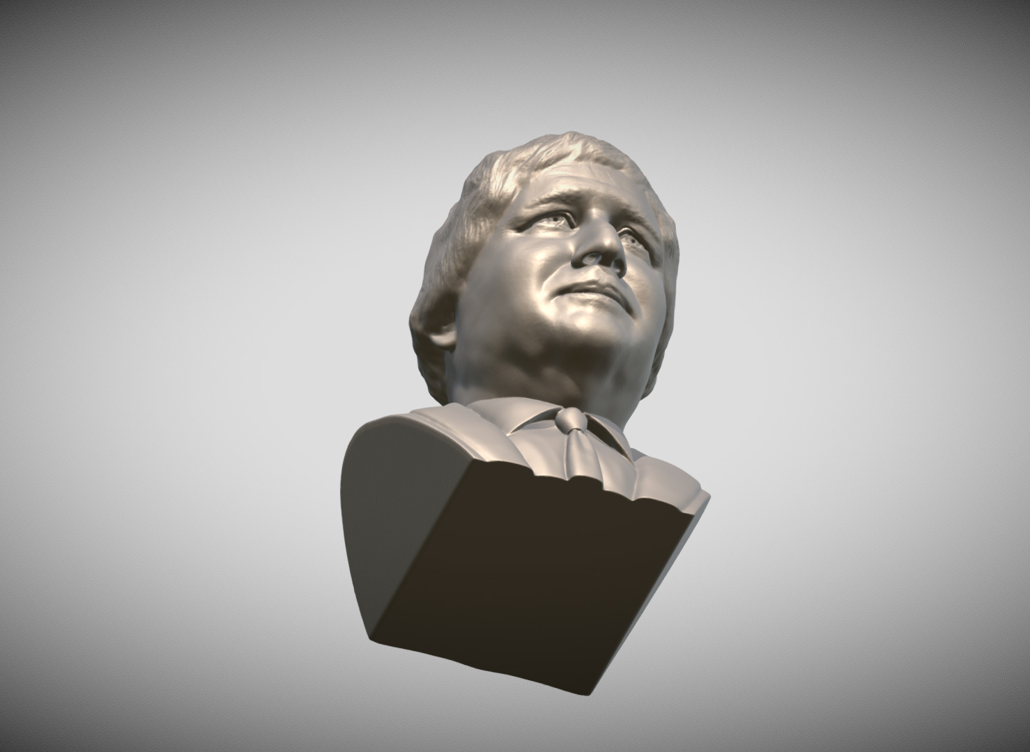 Boris Johnson bust 3D print model_13