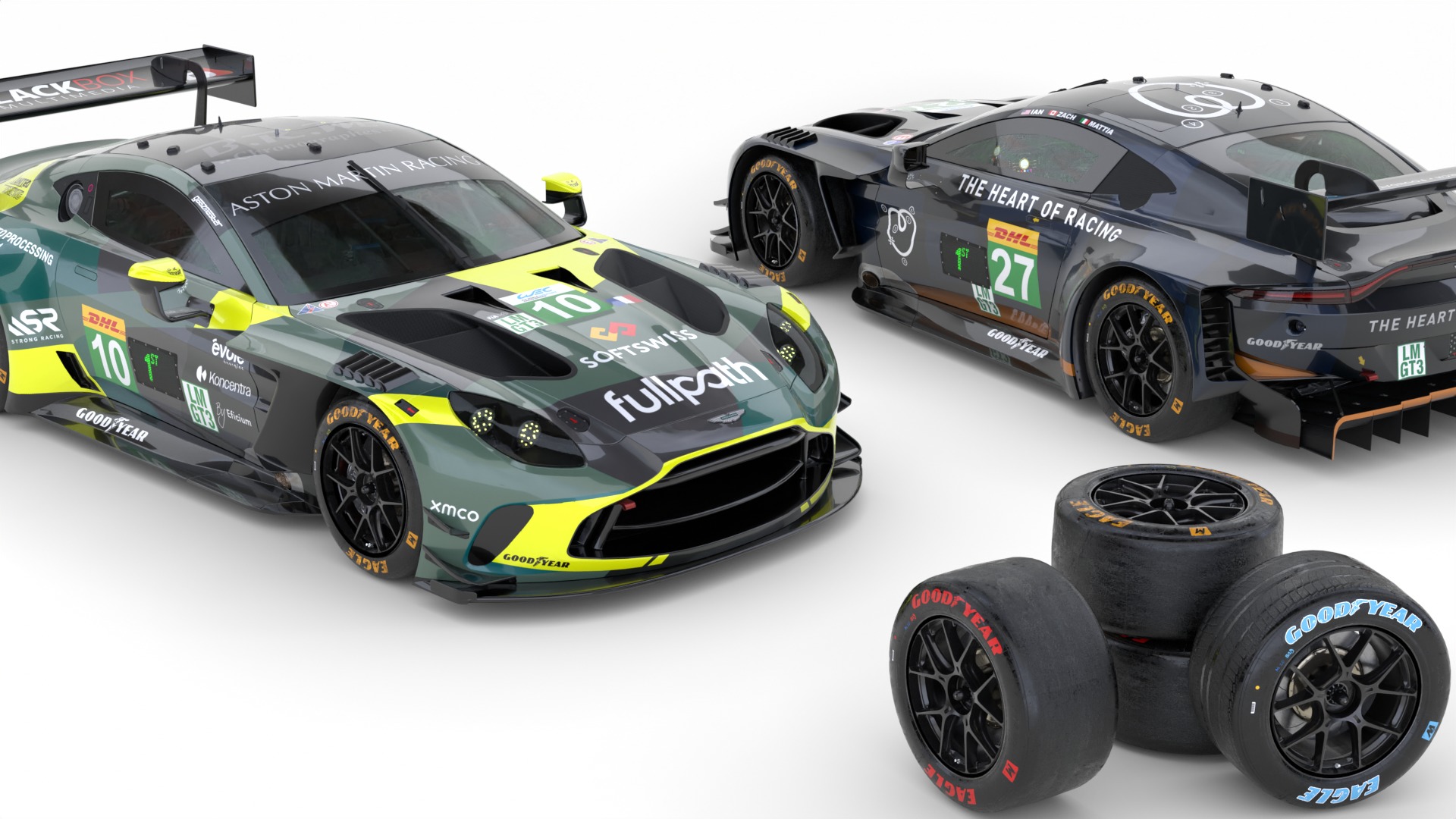 2025 WEC Lmgt3 Pack 3D Model Collection_2